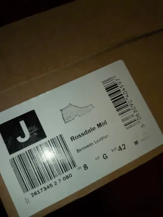 Botas de piel Clarks NUEVAS T 42