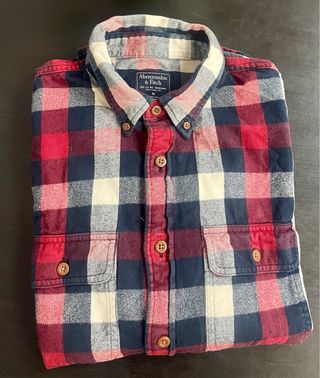 Camisa de cuadros hombre