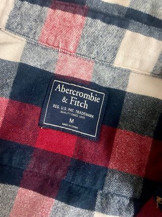 Camisa de cuadros hombre