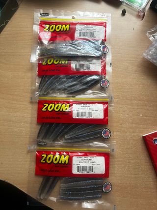 Vinilos Zoom black bass Beatdown Electric Shad