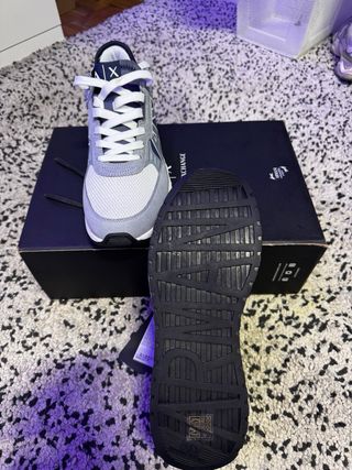 Zapatillas Armani Exchange Negras Nuevas