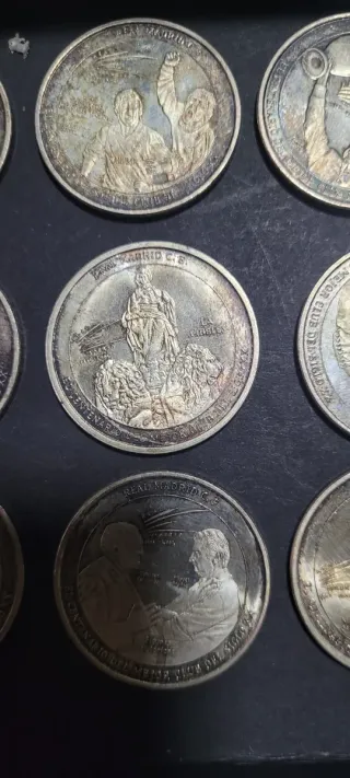Colección Monedas Real Madrid