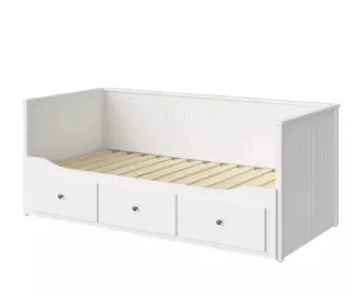 Cama individual/doble Ikea Hemnes blanca