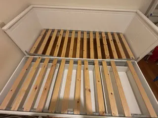 Cama individual/doble Ikea Hemnes blanca