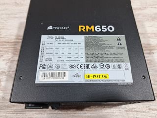 Fuente Modular Corsair RM650 (650W)