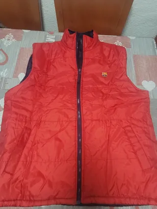 Chaleco FC Barcelona Azul y Rojo