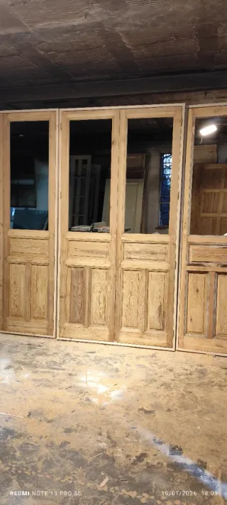 Puertas cristaleras frentes de armarios