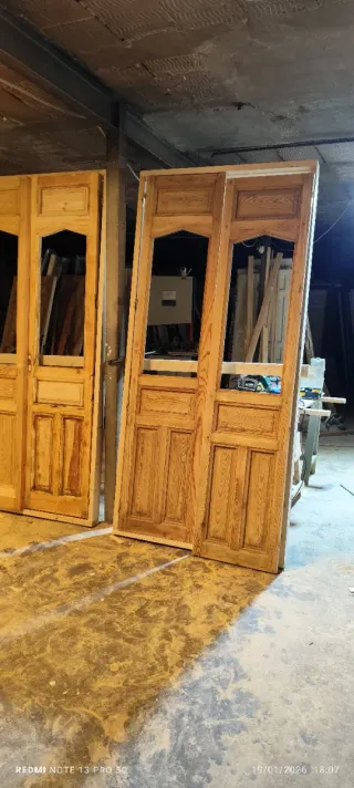 Puertas cristaleras frentes de armarios