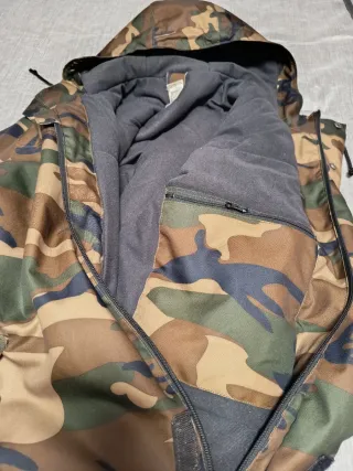 Chaqueton camuflaje invierno Talla S
