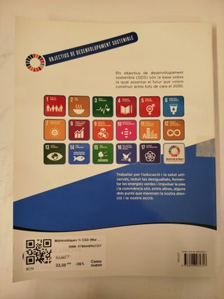 Matemàtiques 1r ESO (Maria Gaetana Agnesi) - Innova 2 - 978