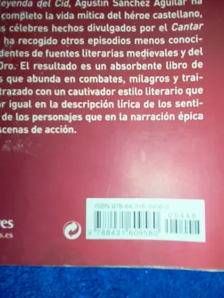 La leyenda del Cid – épica medieval – Vicens Vives