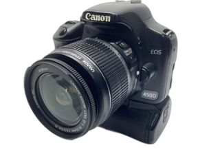 camara digital reflex canon eos 450d+ef-s 18-55mm 1:3.5-5.6 is