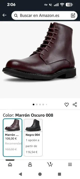 Botines Camper Marrones