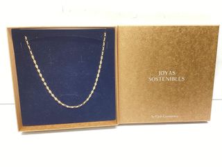 cadena oro 18k 25cm