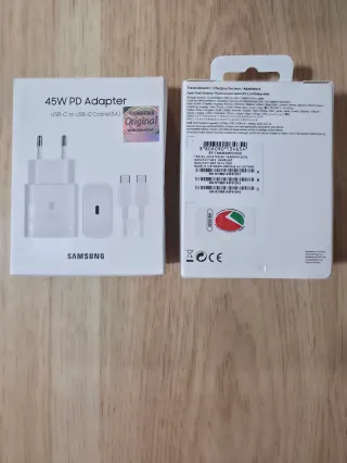 Cargador Samsung 45W PD + Cable USB-C
