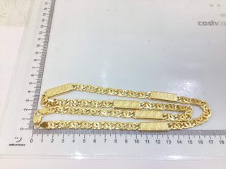 cadena oro 18k 30cm
