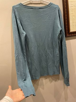 Camiseta azul Liu Jo manga larga