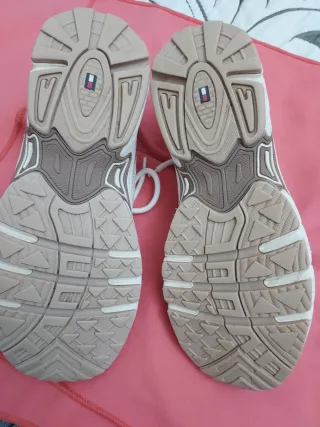 Zapatillas Tommy Hilfiger Talla 39 Beige/Blanco