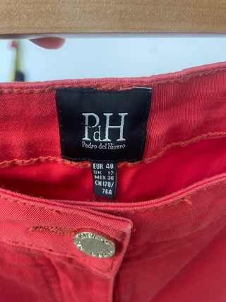 Pantalones Pedro del Hierro Coral