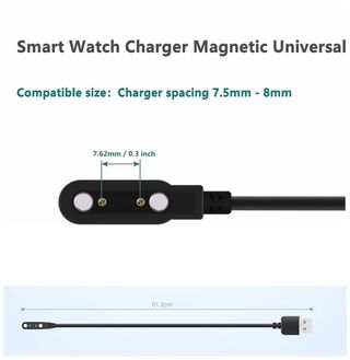 Cable de carga magnético Universal 2pin 7,62mm