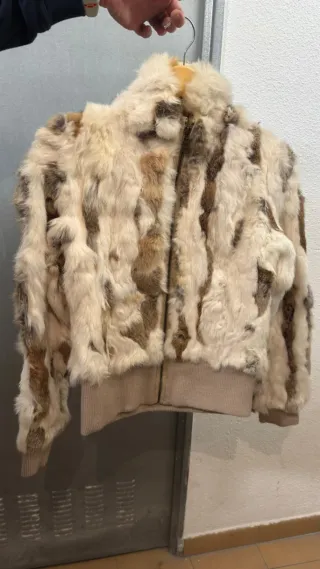 Chaqueta de piel auténtica