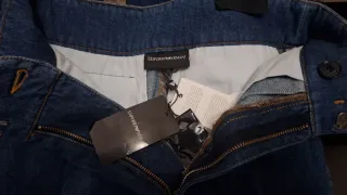 Pantalón vaquero Emporio Armani mujer azul W27