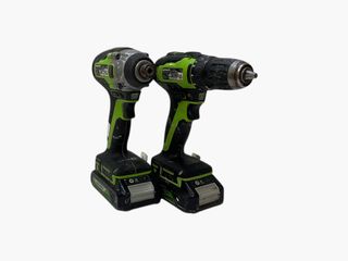 kit herramientas variadas greenworks gd24id3 + gd24dd35