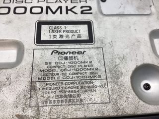 reproductor cd pioneer cdj-1000mk2