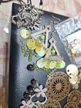 Set Accessori Vintage Collana Orecchini Anello