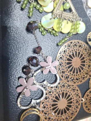 Set Accessori Vintage Collana Orecchini Anello