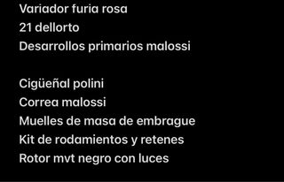 Jog RR 50cc de Matías Racing
