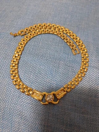 Collana vintage con strass