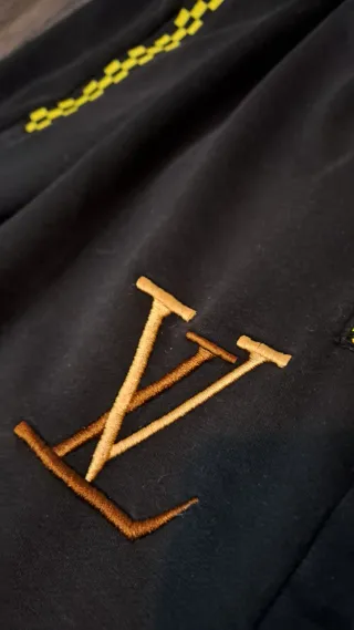 Pantalón corto Louis Vuitton checker