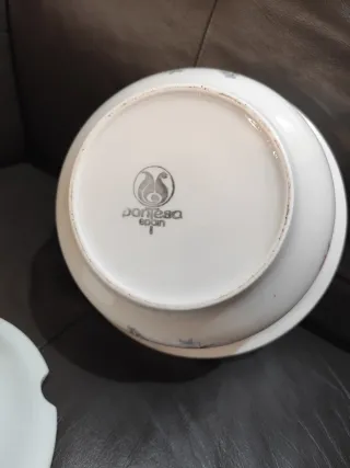 Sopera porcelana Pontesa floral