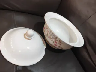 Sopera porcelana Pontesa floral