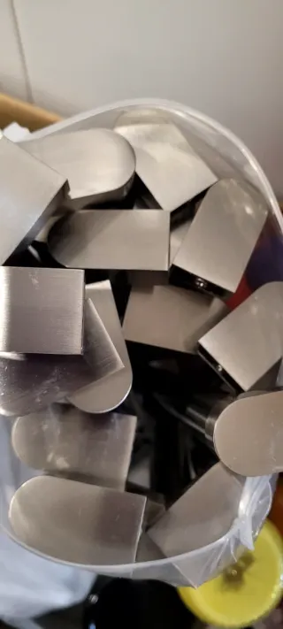 Tiradores de acero inoxidable