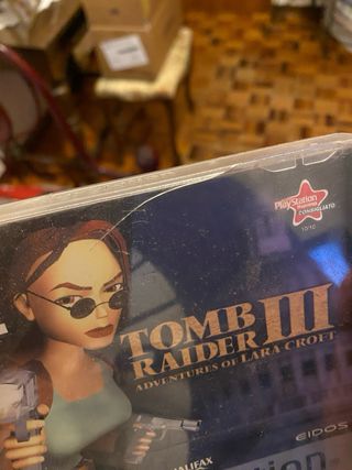 Tomb Raider 3 Playstation 1 PAL Platinum