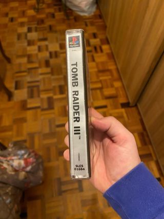 Tomb Raider 3 Playstation 1 PAL Platinum