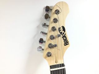 guitarra electrica rockjam negra