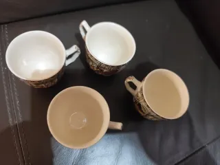 4 Tazas Johnson Bros England Escena Invierno