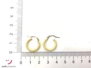 argollas oro 18k