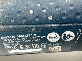 radial bosch gws 7-115