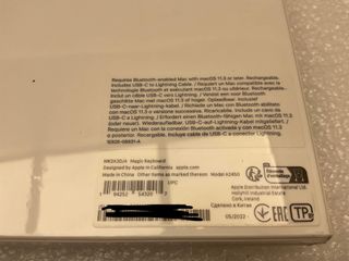 teclado alfanumerico apple a2450