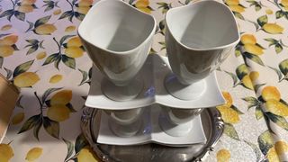 Coppette gelato/macedonia in porcellana