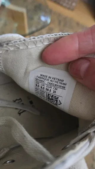 Converse Plataforma Piel Blancas