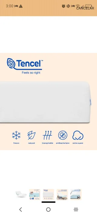 Colchón viscoelástico 105x190 para camas articulad