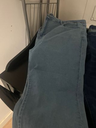 Camisa Vaquera ITX Azul Talla XXL