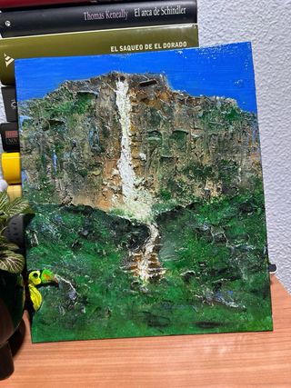 Cuadro Lienzo Noche Estrellada y Mar