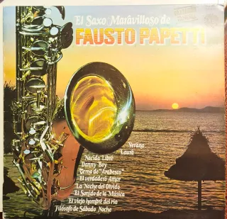 Vinilo Fausto Papetti - El Saxo Maravilloso
