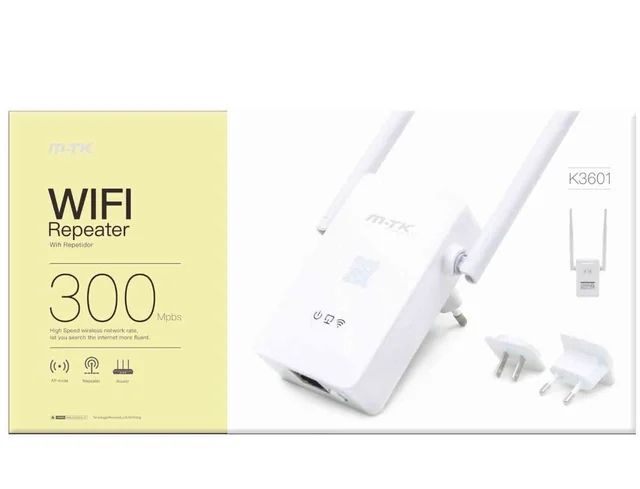 Repetidor MTK k3601 wifi 300mbps con 2 Antenas